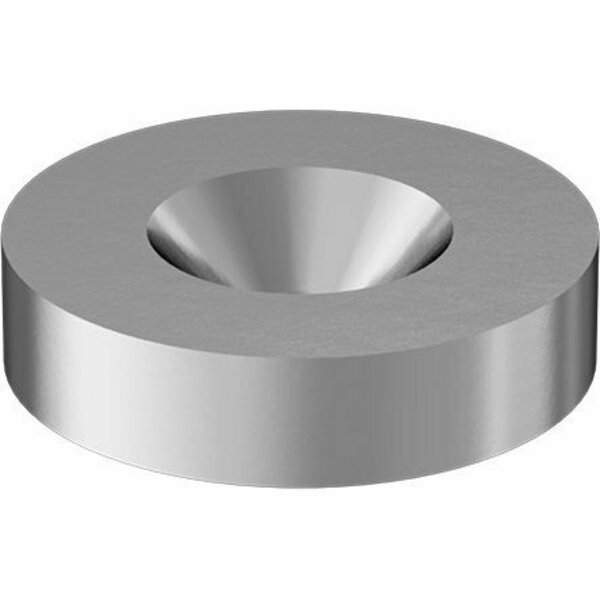 Bsc Preferred 316 Stainless Steel Finishing Countersunk Washer for 1/4 Screw 0.281 ID 82 Degree Countersink 3118N16